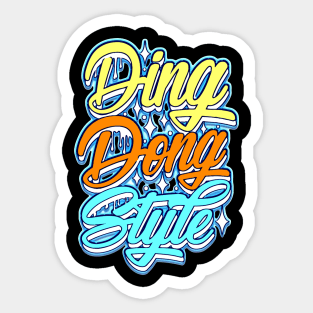 Lettering Sticker